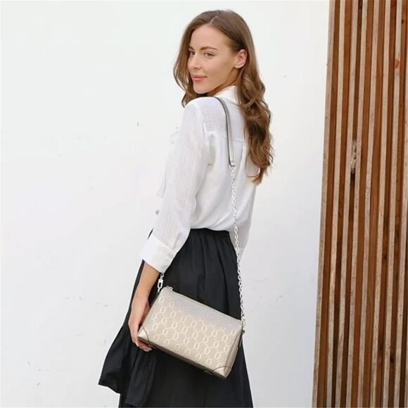 Mini Textured Backpack For Compact Backpack Bag Sleek Bag Travel Daypack - Picture 2 of 8